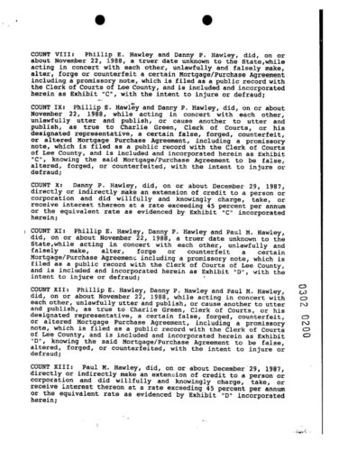 Phil, Danny, David and Paul Charges Affidavit page 3