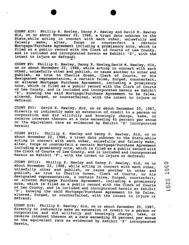 Phil, Danny, David and Paul Charges Affidavit page 4