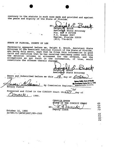 Phil, Danny, David and Paul Charges Affidavit page 5