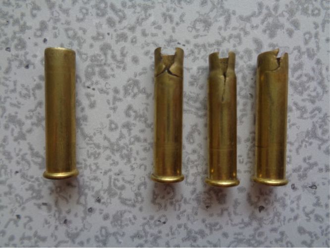 Fired ammo shells