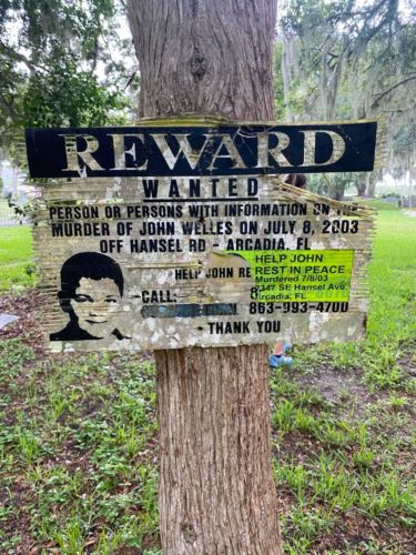 John reward sign