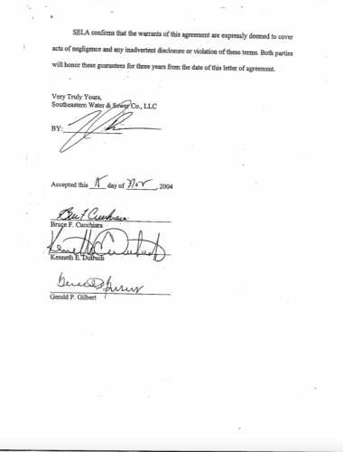 2004 Business Agreement 2 pages