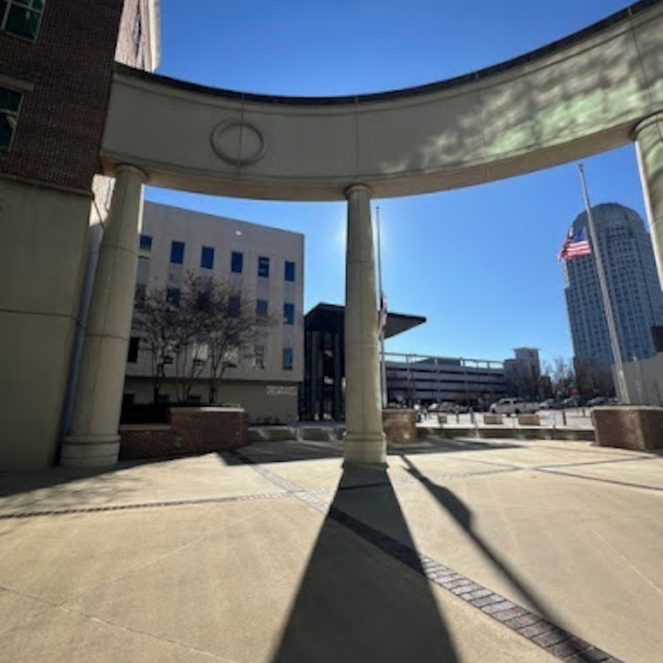 Forsyth County Superior Courthouse in Winston Salem, NC.