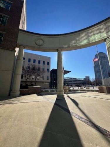 Forsyth County Superior Courthouse in Winston Salem, NC.