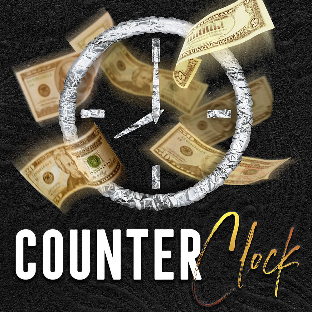 CounterClock-S8-Show-Tile-1000px Counter Clock - Show Tile - Graphic with Counter Clock Text.