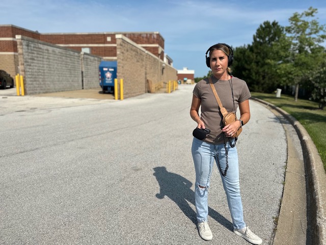Host, Delia D’Ambra, at Brookside Marketplace in 2025