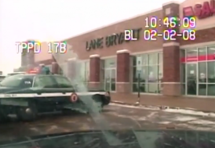 Tinley Park Police Department Dashcam Image (Source) Tinley Park Police Department