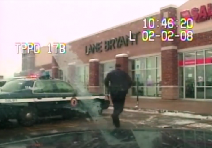 Tinley Park Police Department Dashcam Image (Source) Tinley Park Police Department