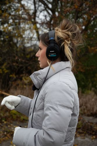 Delia at the former site of the Tinley Park Mental Health Center, November 2025
